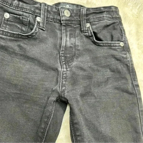 7 For All Mankind  Jeans Slim Black Size 5 - Picture 8 of 15